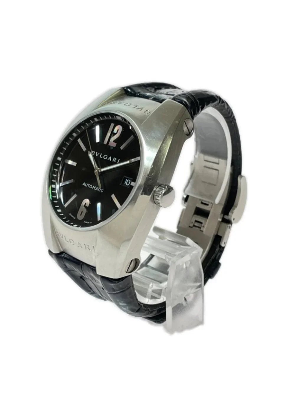 Bvlgari Ergon Automatic Winding Watch Box Instruction Manual Included